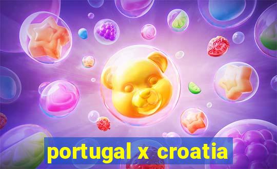 portugal x croatia