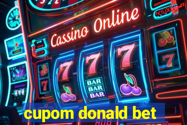 cupom donald bet