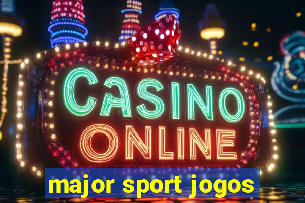 major sport jogos