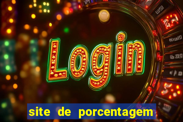 site de porcentagem de jogos pg slot