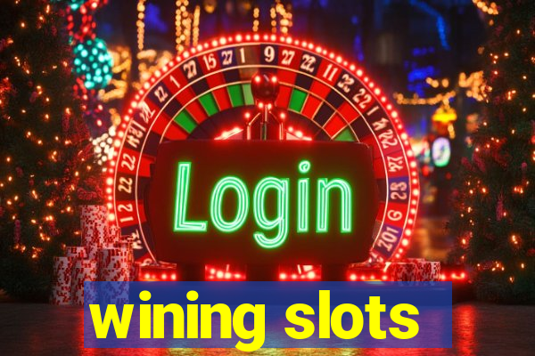 wining slots