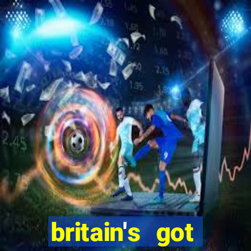 britain's got talent bingo