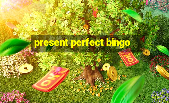 present perfect bingo