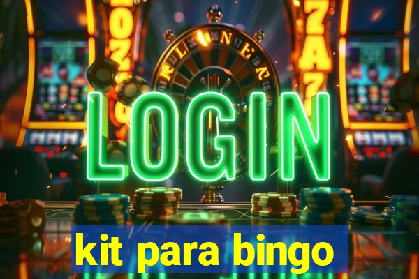 kit para bingo