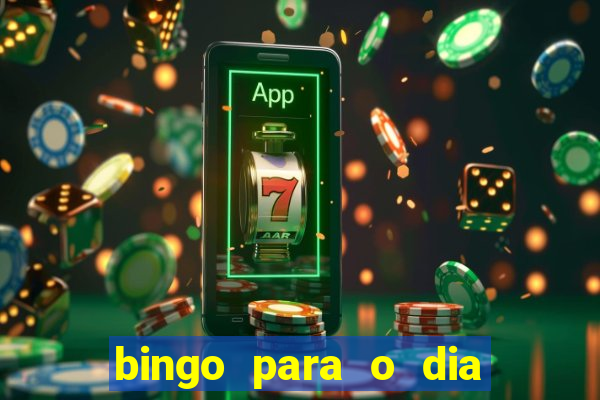 bingo para o dia do estudante