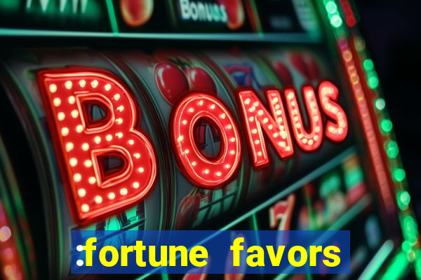 :fortune favors lady nikuko