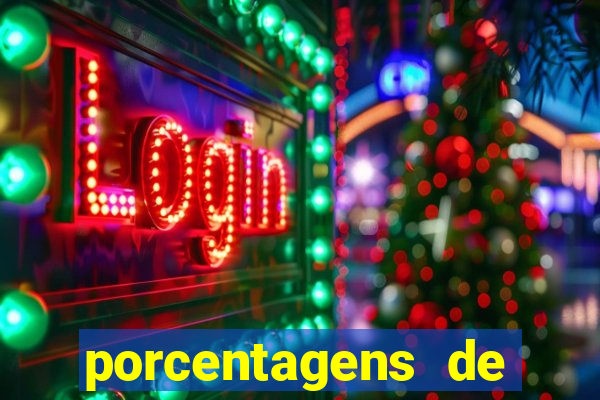 porcentagens de jogos pagantes