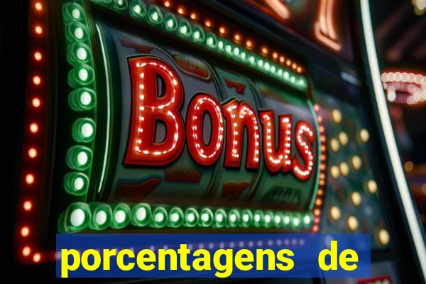 porcentagens de jogos pagantes