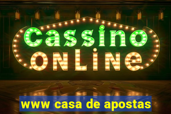 www casa de apostas