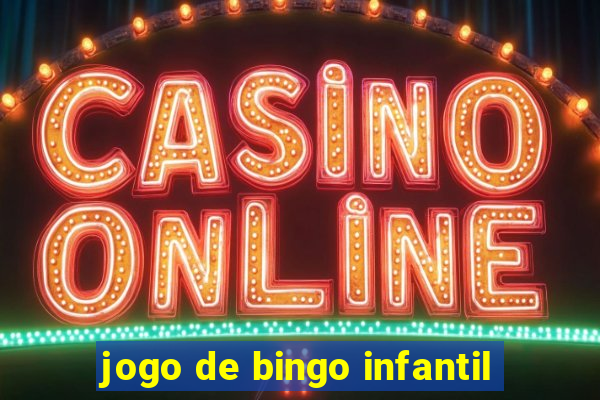 jogo de bingo infantil