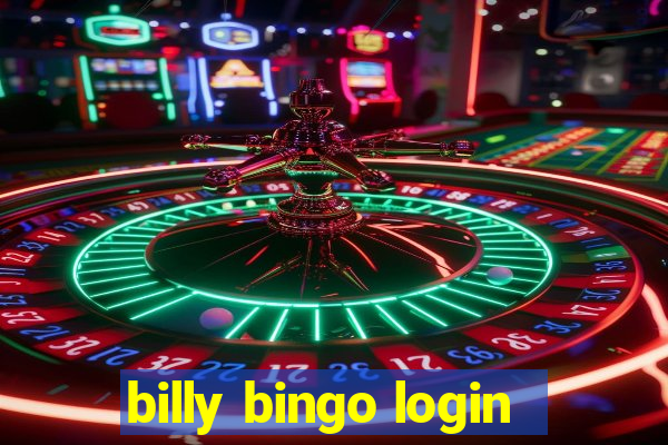 billy bingo login