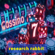 research rabbit: