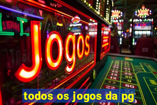 todos os jogos da pg