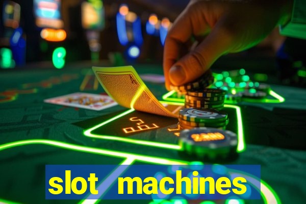 slot machines online casino