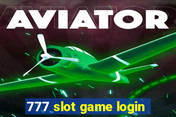 777 slot game login