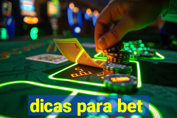 dicas para bet