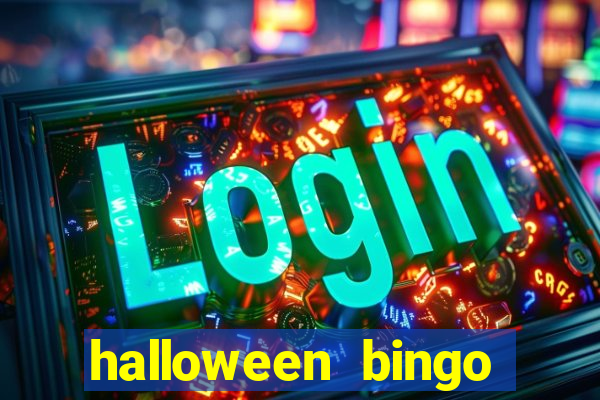 halloween bingo card generator