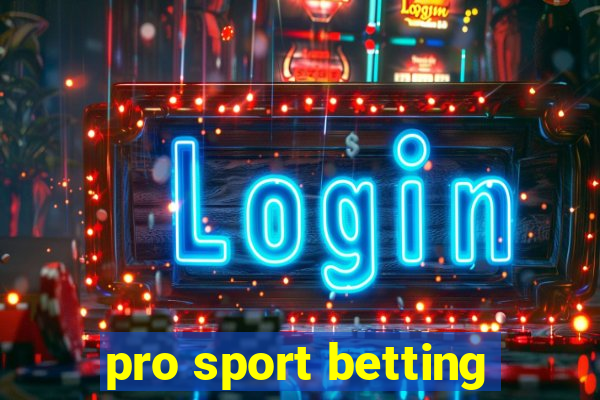 pro sport betting