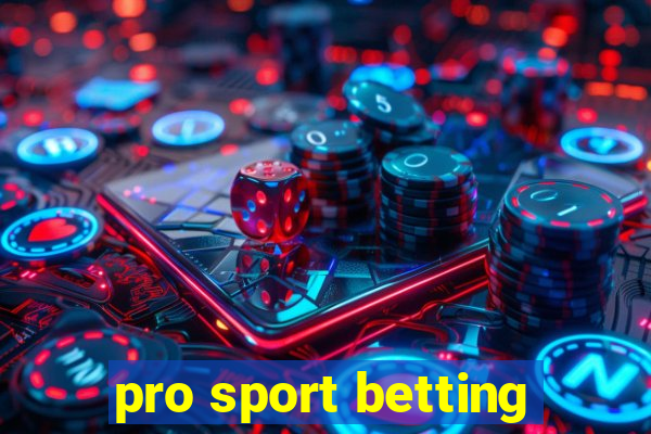 pro sport betting