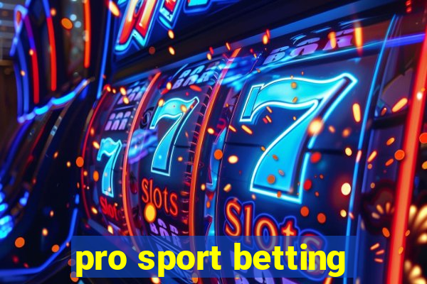 pro sport betting