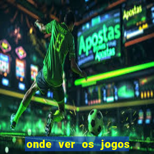 onde ver os jogos do brasileirao