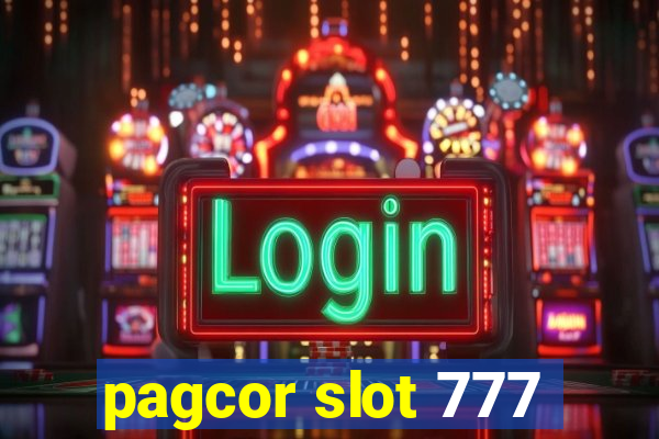 pagcor slot 777