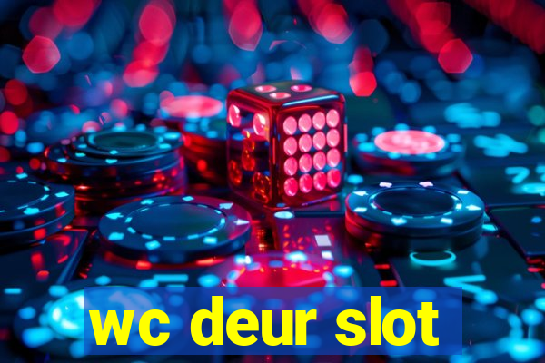 wc deur slot