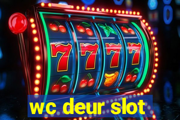 wc deur slot