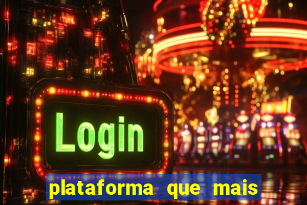 plataforma que mais paga casino