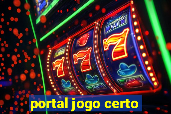 portal jogo certo