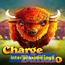 inter próximo jogo