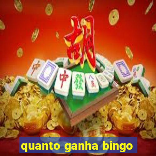 quanto ganha bingo