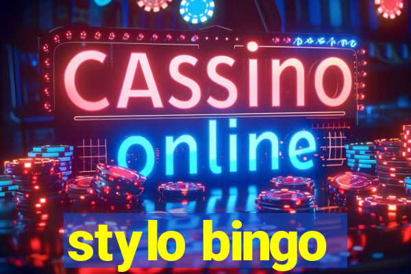 stylo bingo