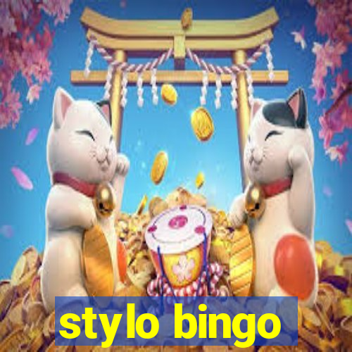 stylo bingo