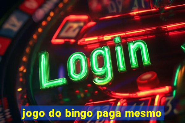 jogo do bingo paga mesmo