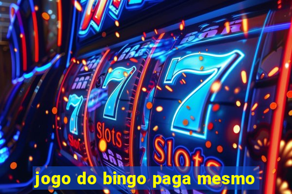 jogo do bingo paga mesmo