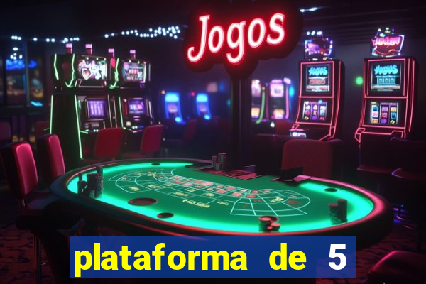 plataforma de 5 reais tigre