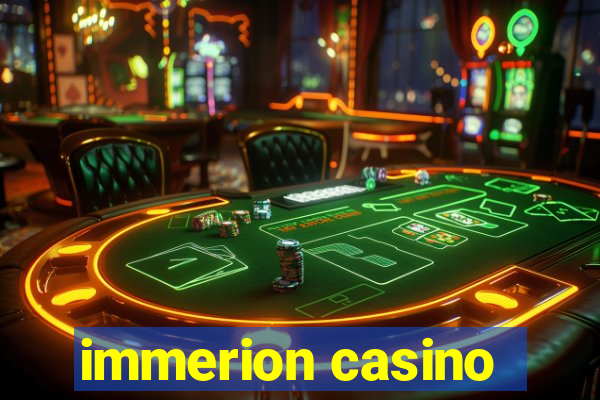 immerion casino