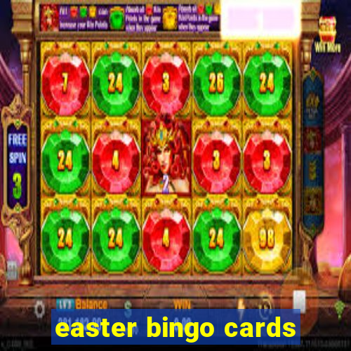 easter bingo cards