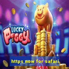 https now for safari