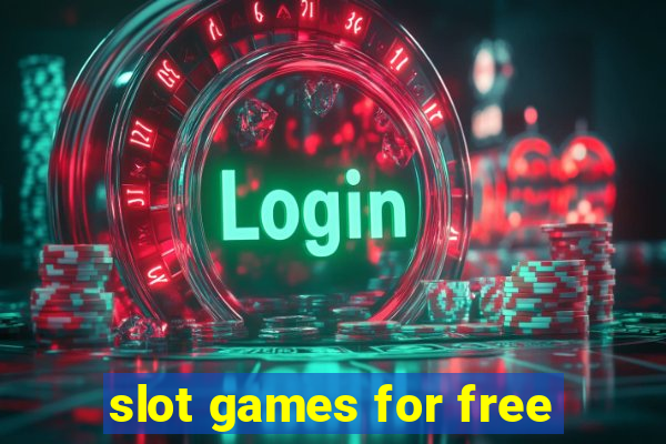 slot games for free