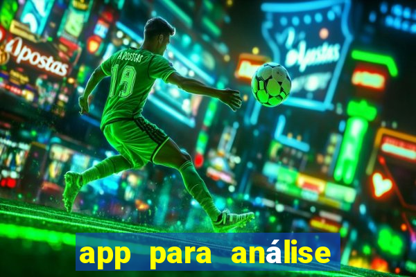 app para análise de jogos