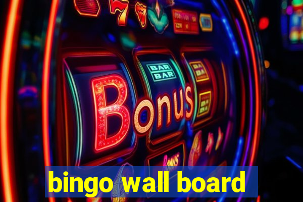 bingo wall board