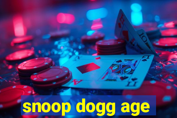 snoop dogg age