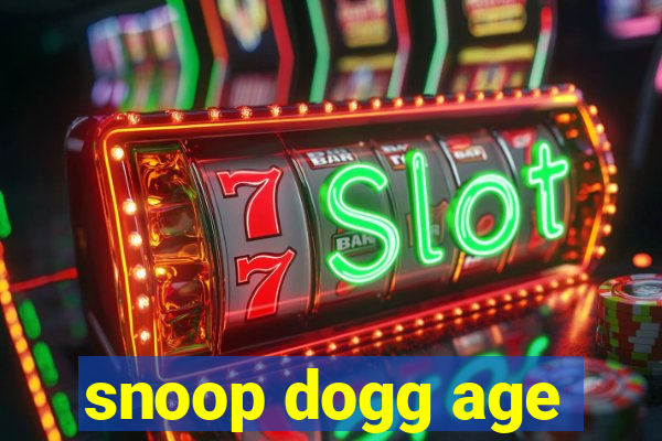 snoop dogg age