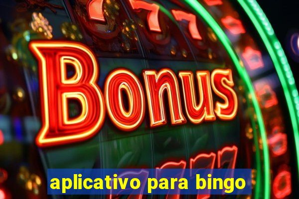 aplicativo para bingo