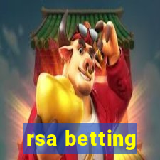 rsa betting