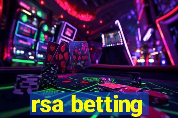 rsa betting