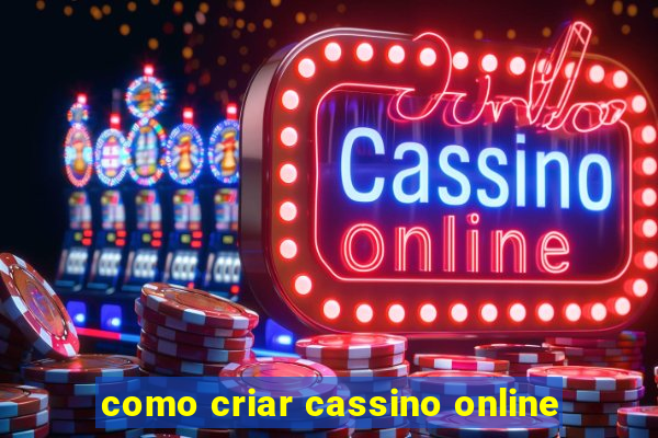 como criar cassino online