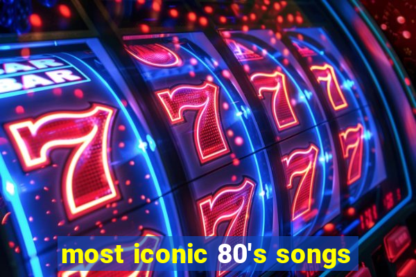 most iconic 80's songs